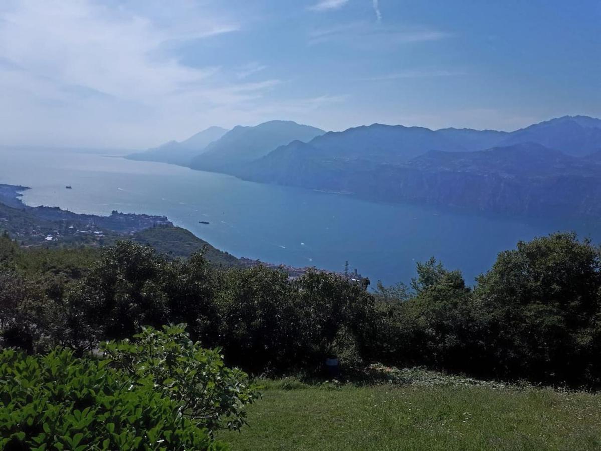 Villa Sul Lago Con Pontile Privato A Brenzone Sul Garda - Unique And Exclusive Eksteriør billede
